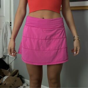 Lulu run pace rival mid-rise long skirt